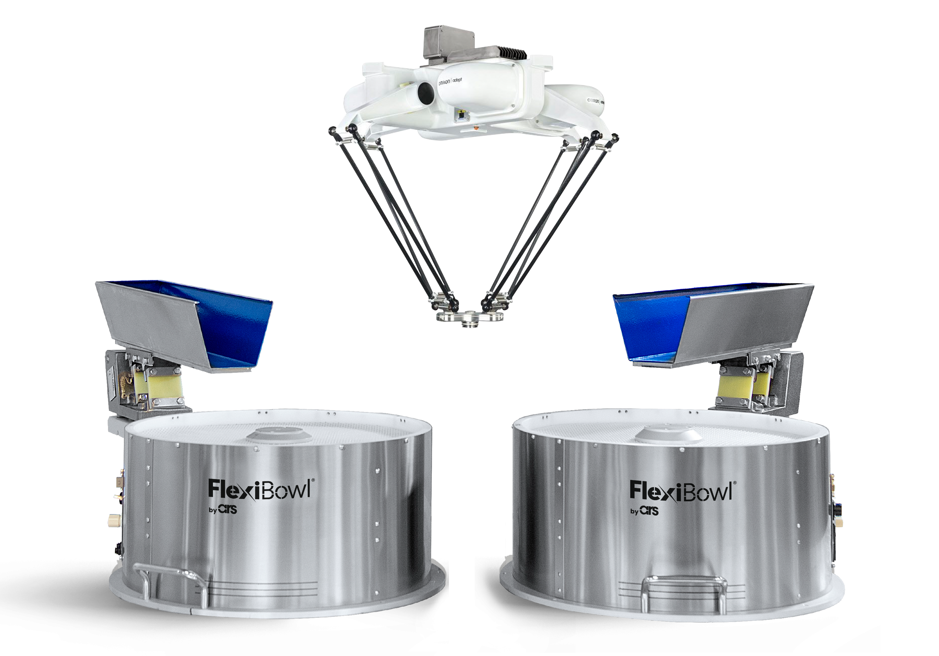Omron Plug-in | Compatible parts feeding system | FlexiBowl